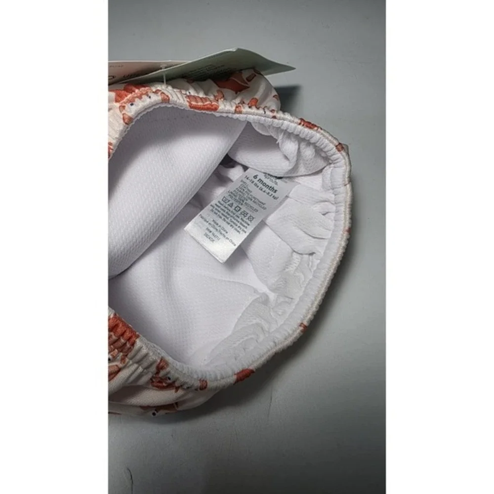 Green Sprouts Eco Pull Up Reusable Crab Swim Diaper 6 Months‎ 14-18lbs UPF